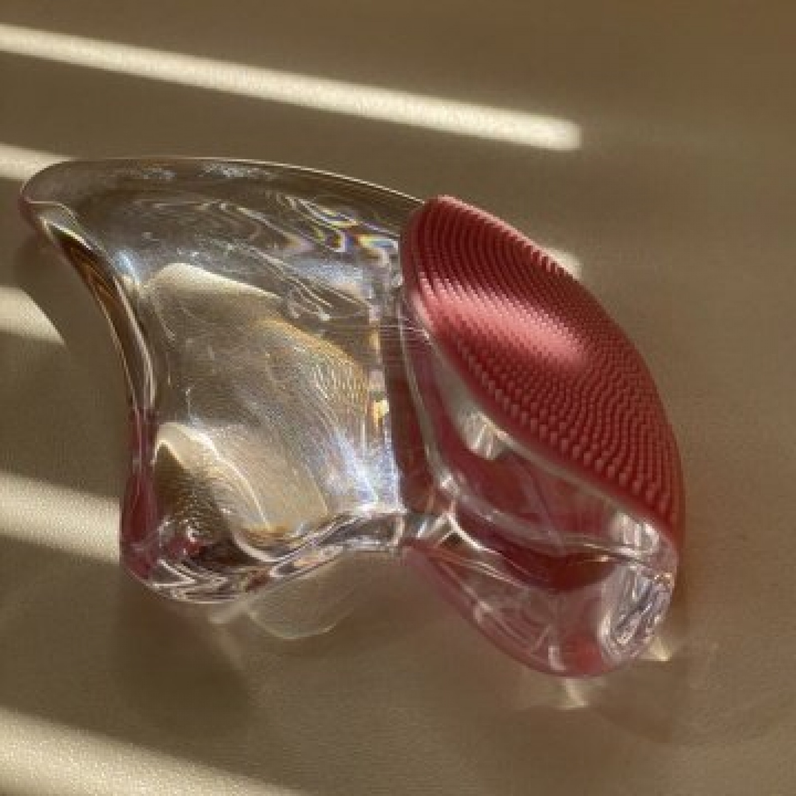 Скребок из пластикас силиконовой подушкой