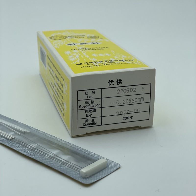 Иглы акупунктурные 0,25*60мм